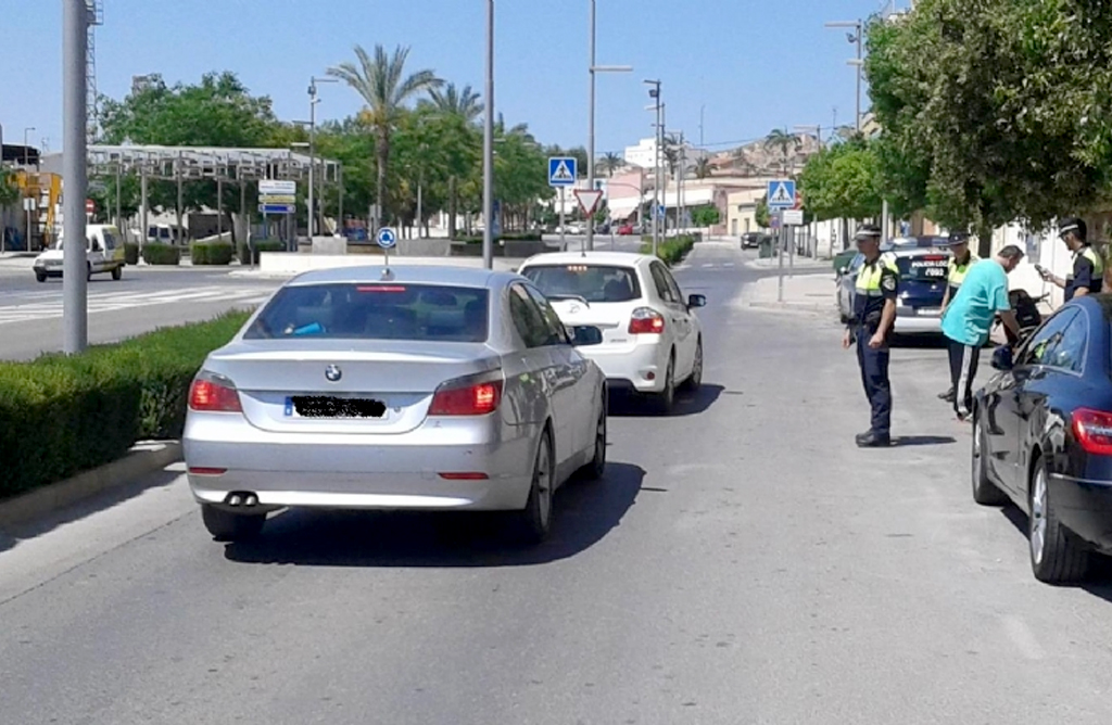 La tasa de alcohol y drogas en conductores, en el foco de la Policía Local del 10 al 14 de julio